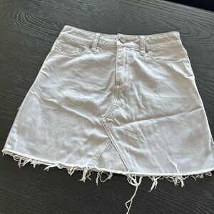 PAIGE Vintage Lavender Fog Aiden Skirt